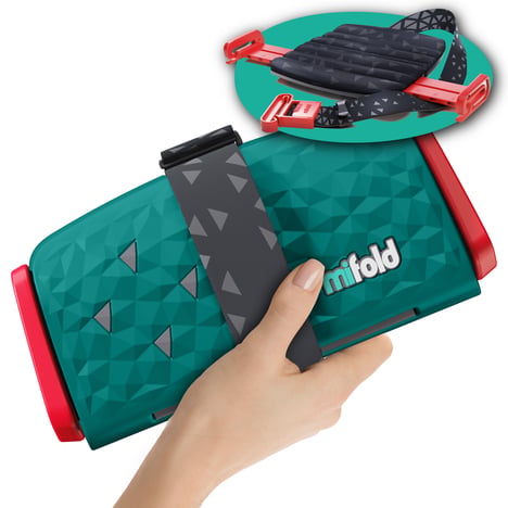 new mifold Comfort grab-and-go booster - Brown box (e-commerce)
