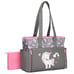 Unicorn Zip Front Tote Diaper Bag